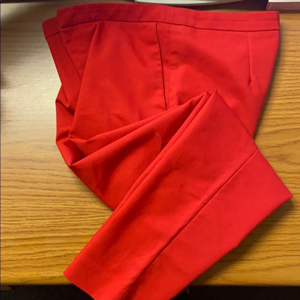 Forever 21 red slacks